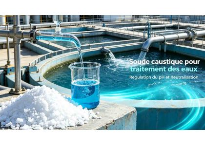 Soude caustique pour traitement des eaux