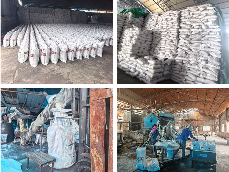 grossiste soude caustique-Usine et entrepôt de Fangyuan Chimie, atelier de production de soude caustique industrielle