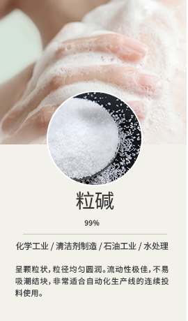 高纯度粒碱 氢氧化钠 NaOH 颗粒