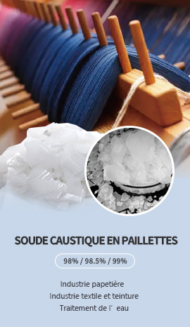 soude caustique en paillette-Échantillon de soude caustique en flocons qualité industrielle‑Fangyuan Chimie