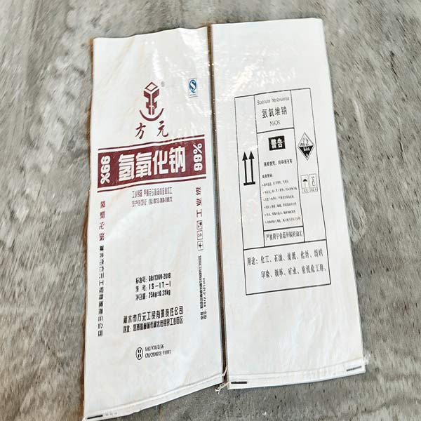 Sealed bag of 99% high purity caustic soda for soap making