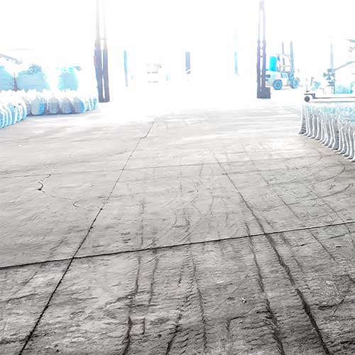 Bulk bagged sodium hydroxide and sodium hypochlorite ready for industrial shipment