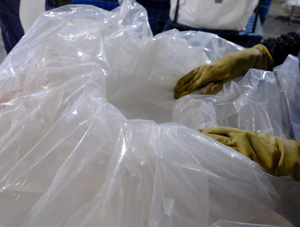 hermetically sealed caustic soda 25kg inner bag for safe ocean freight